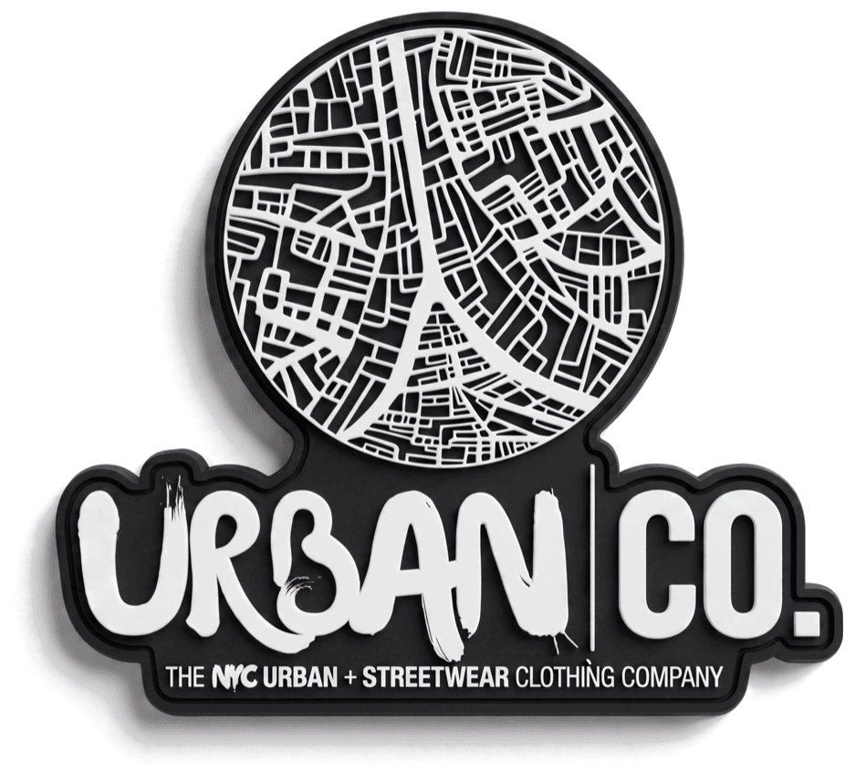 Urban Co rubber-patch street-grid logo